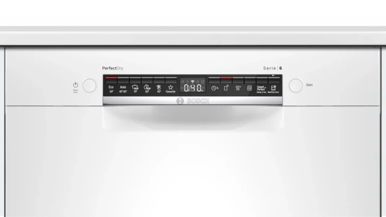 Opvaskemaskine PerfectDry Bosch Serie 6 - display